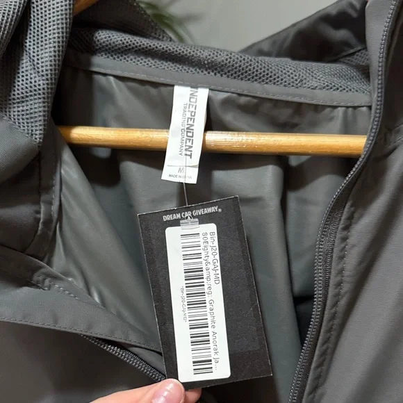 Gray Raincoat for Men - Picture 3 of 3